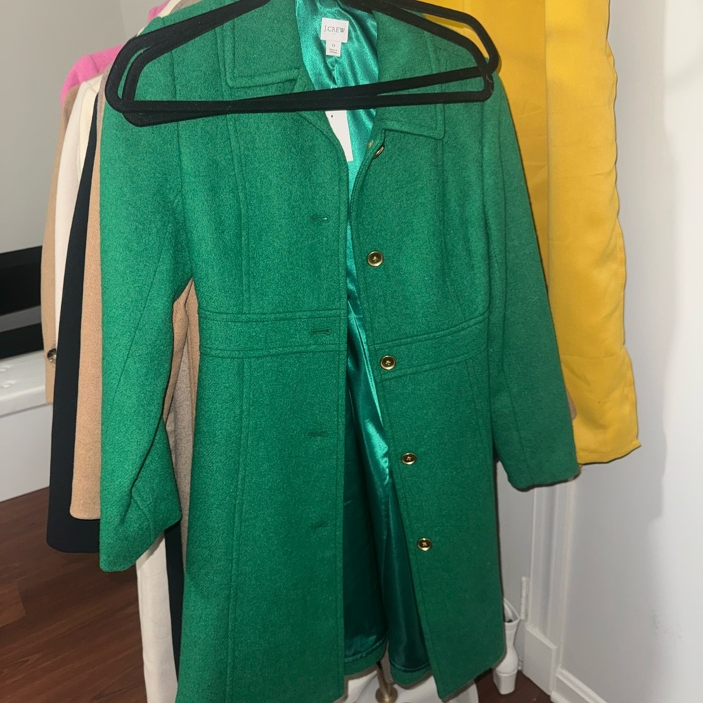 J. Crew Green Women's Coat